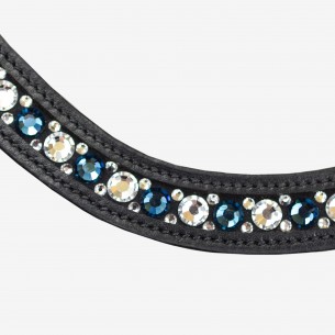 BROWBAND BLUE AND WHITE CRYSTALS SET