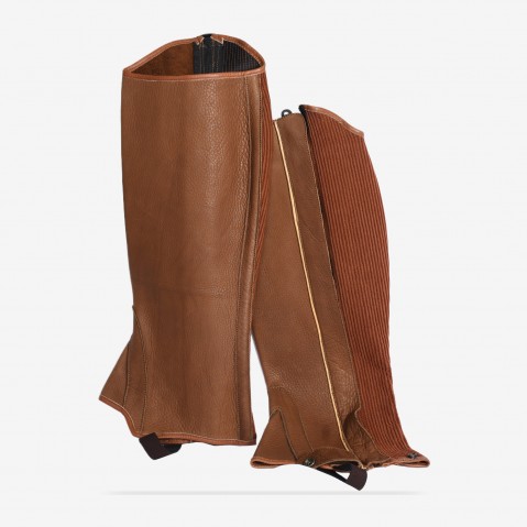 GAITERS IN LEATHER