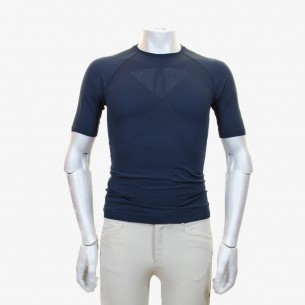 EQUILINE SEAMLESS T-SHIRT - BLUE