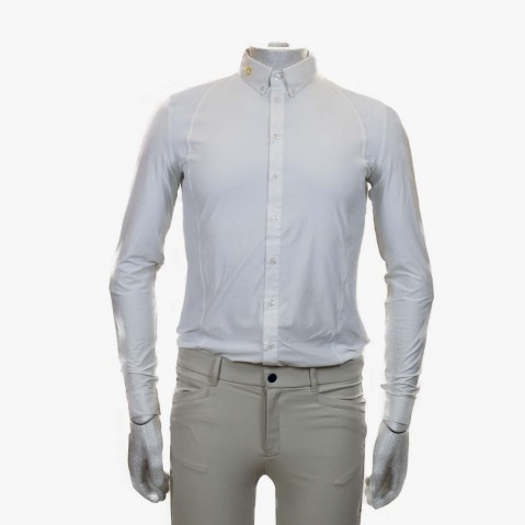 EQUESTRO COMPETITION SHIRT - WHITE