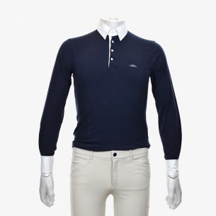 ALESSANDRO ALBANESE COMPETITION POLO - BLUE