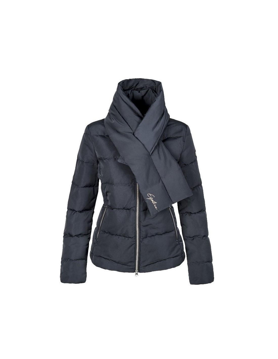 Women's Equiline padded jacket, Preppy mod