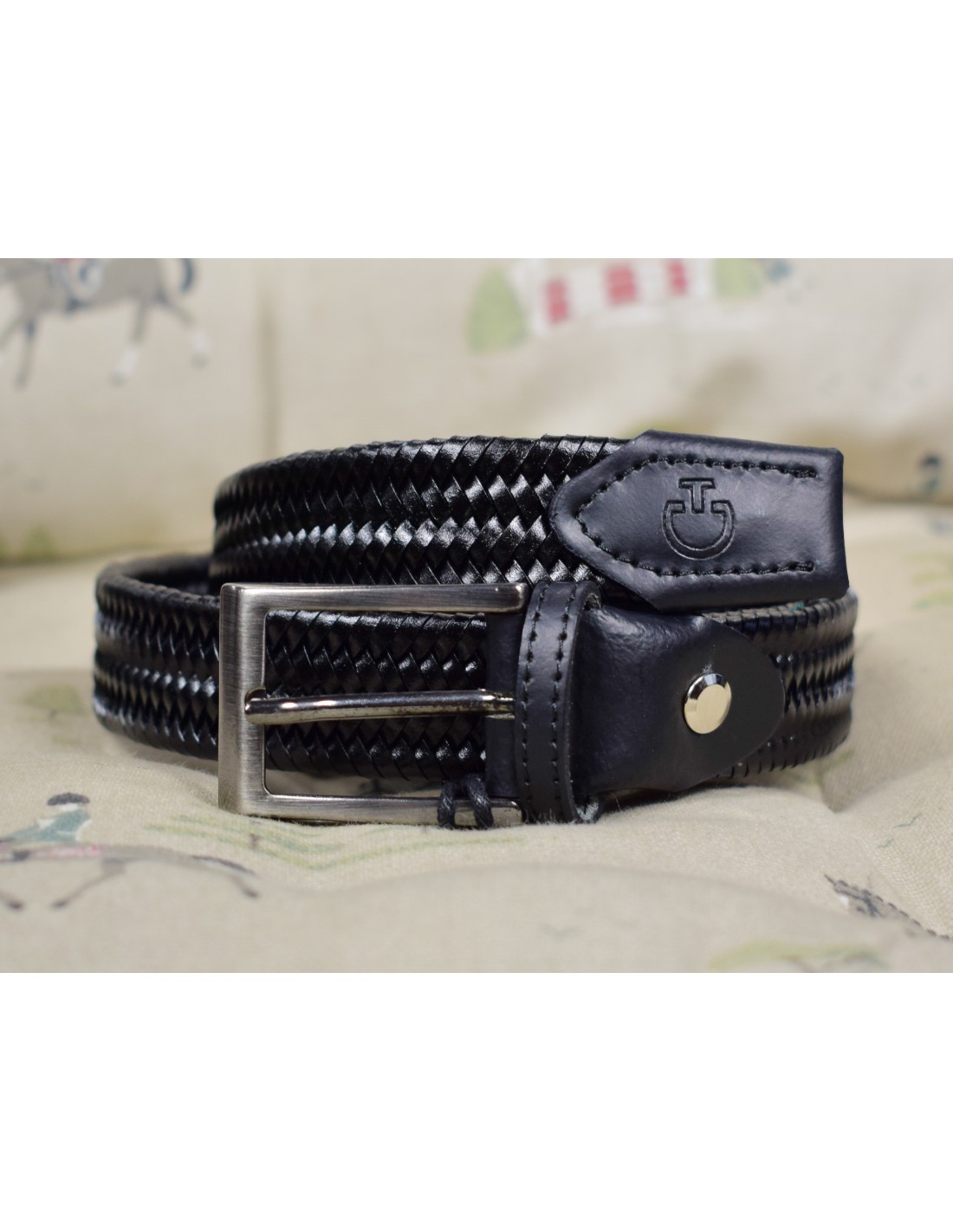 Cavalleria Toscana Cintura Leather Elastic da bambino