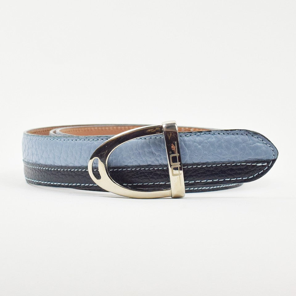 ALESSANDRO ALBANESE WOMEN'S BELT -LIGHT BLUE