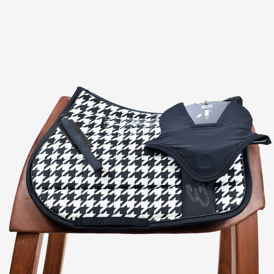ESKADRON BICOLOR SADDLE PAD AND HOOD