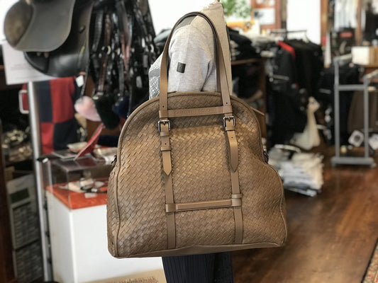 CAVALLERIA TOSCANA BRIDLE BAG IN PELLE