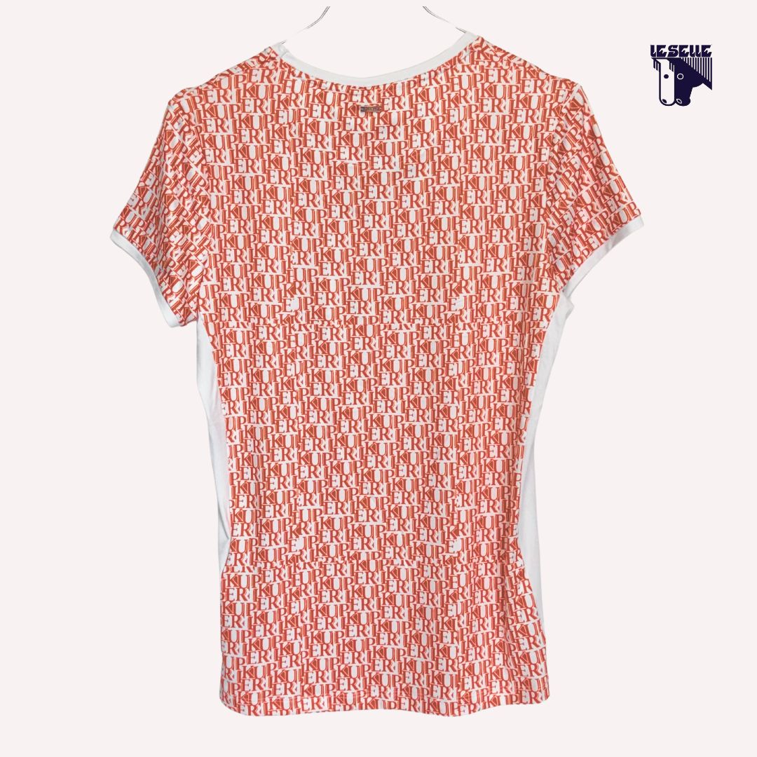 T-SHIRT PIKEUR VILJA - ARANCIONE