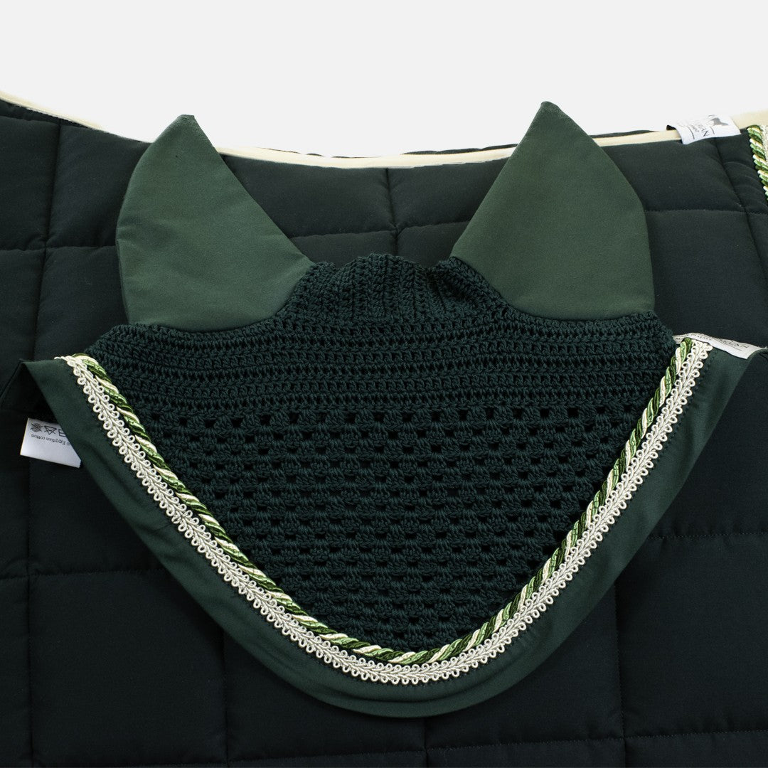MARTA MORGAN SADDLE PAD AND HOOD - GREEN