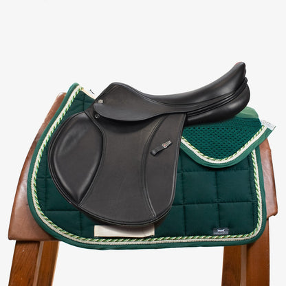 MARTA MORGAN SADDLE PAD AND HOOD - GREEN