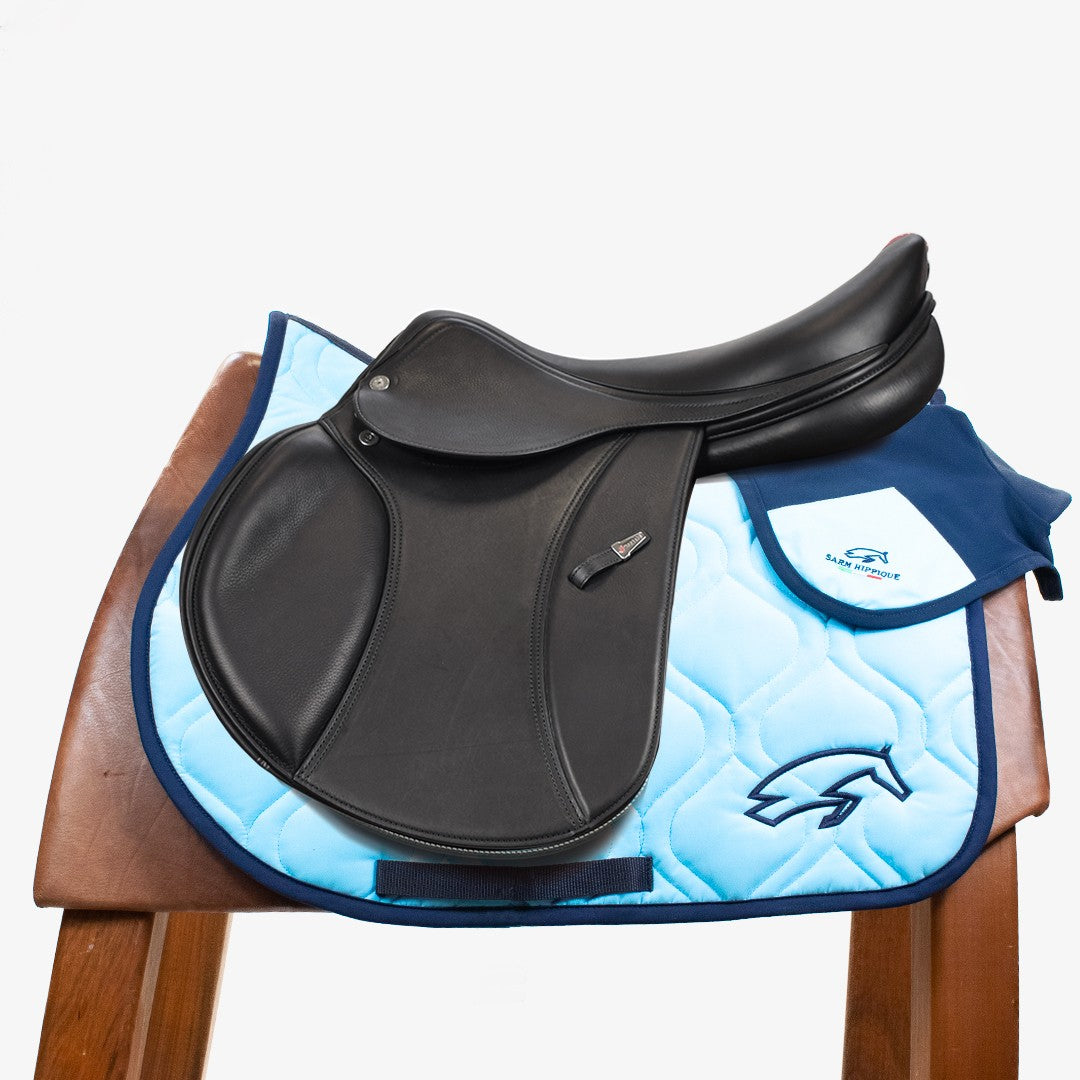 SOTTOSELLA E CUFFIETTA SARM HIPPIQUE - AZZURRO