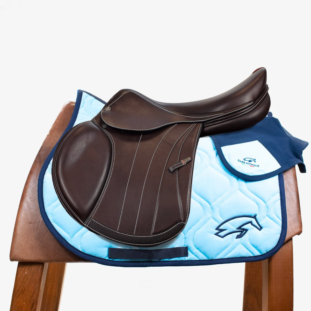 SOTTOSELLA E CUFFIETTA SARM HIPPIQUE - AZZURRO