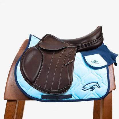 SOTTOSELLA E CUFFIETTA SARM HIPPIQUE - AZZURRO