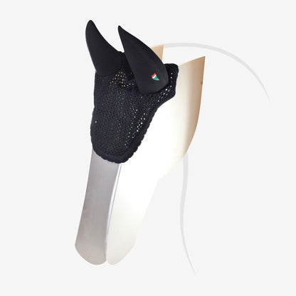 EQUILINE SOUNDPROOF PONY HOOD - BLACK