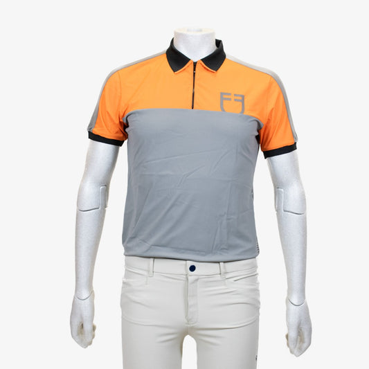 TRAINING POLO EQUESTRO - GRIGIO/ARANCIO