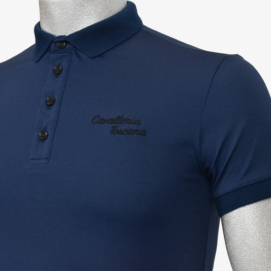 CAVALLERIA TOSCANA TECH PIQUET POLO - RICAMO