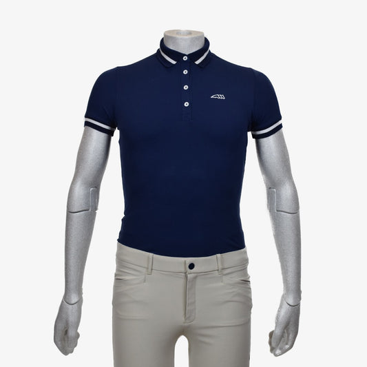 POLO UOMO EQUILINE ELIAE - BLU CHIARO