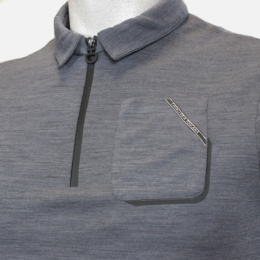 POLO CAVALLERIA TOSCANA TECH WOOL - GRIGIO