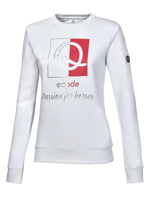 FELPA EQODE DONA Q - BIANCO
