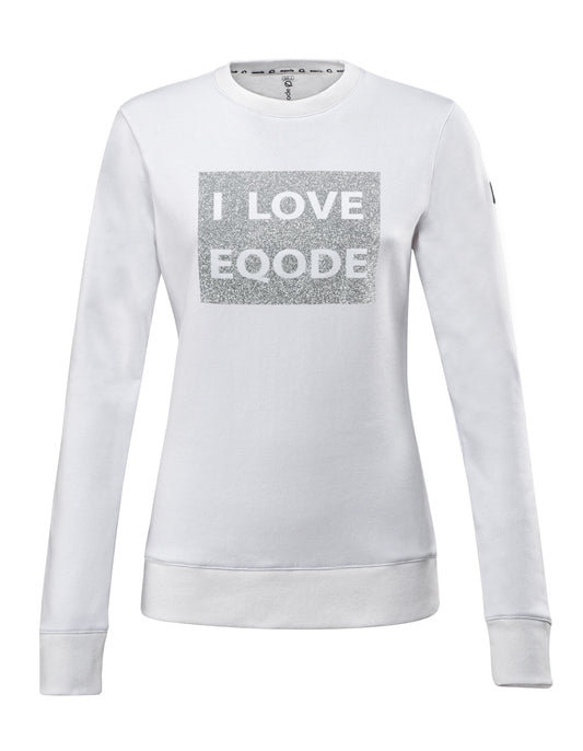 EQODE SWEATSHIRT WOMEN G - WHITE