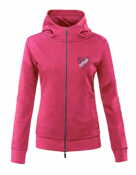 EQODE FULL ZIP SWEATSHIRT - FUCHSIA