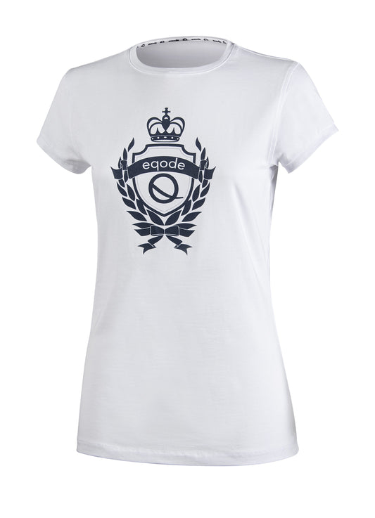 T-SHIRT EQODE LOGO - BIANCO
