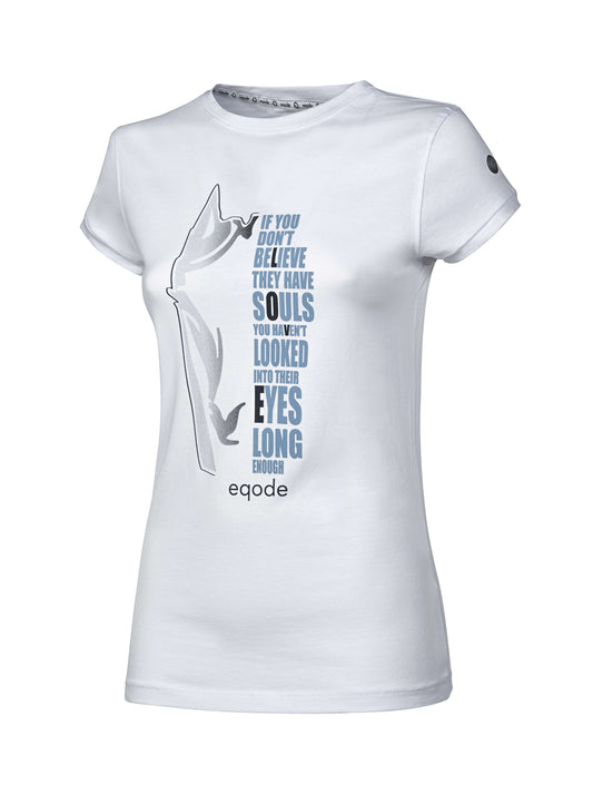 T-SHIRT EQODE DANIA H - BIANCO