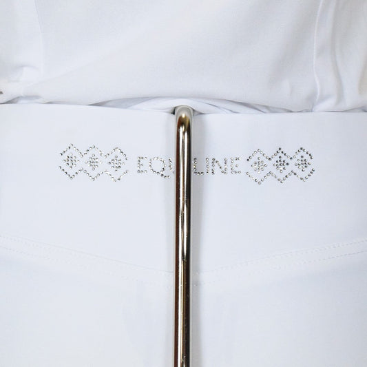 LEGGINS EQUILINE CONNYK - BIANCO