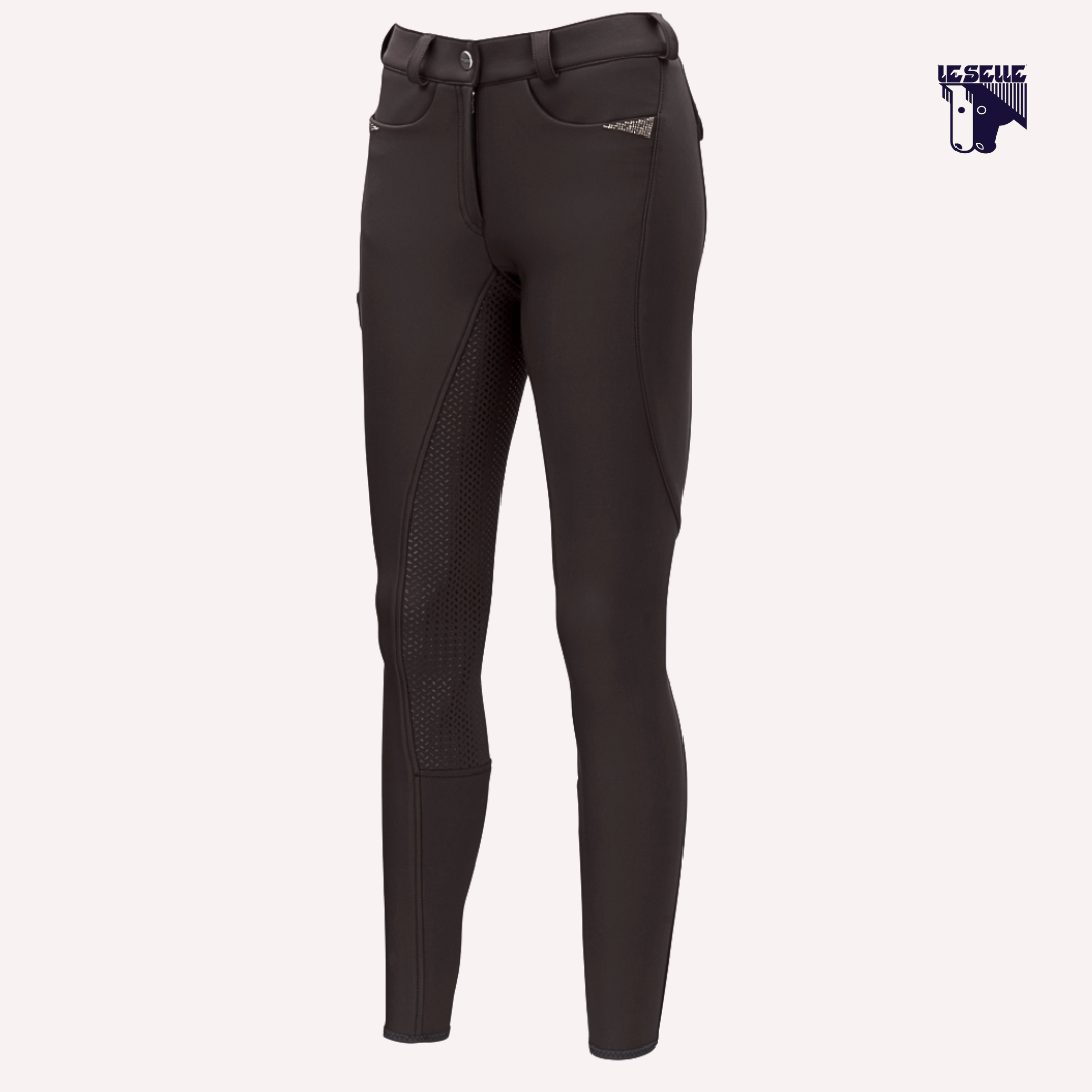PANTALONE INVERNALE PIKEUR LAURE - MARRONE