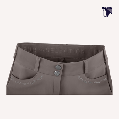 PANTALONI PIKEUR CEELINA - TORTORA