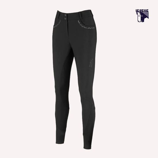 PANTALONI PIKEUR CEELINA - NERO