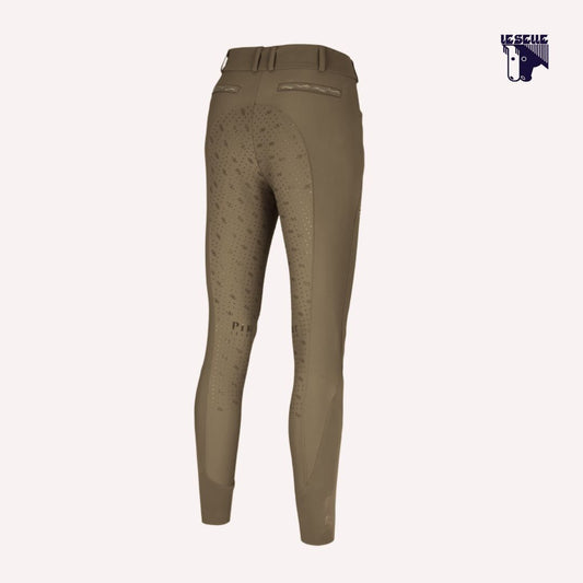 PANTALONI PIKEUR CEELINA - VERDE OLIVA