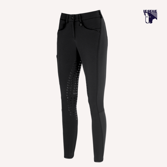 PANTALONI PIKEUR OLIVIA - NERO
