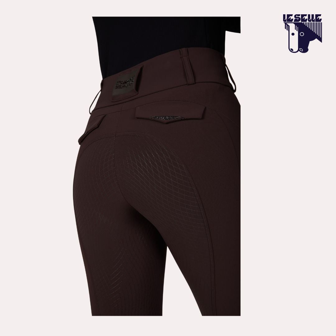 PANTALONI PIKEUR CANTIRA - MARRONE