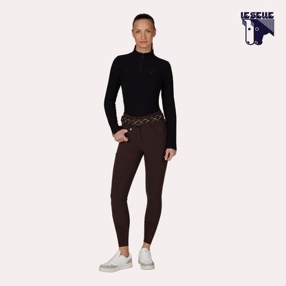 PANTALONI PIKEUR CANTIRA - MARRONE