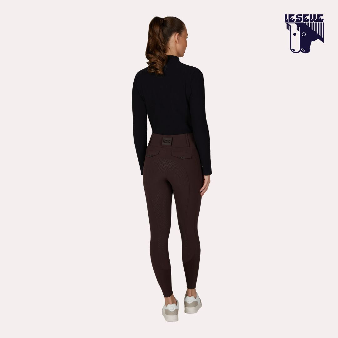 PANTALONI PIKEUR CANTIRA - MARRONE