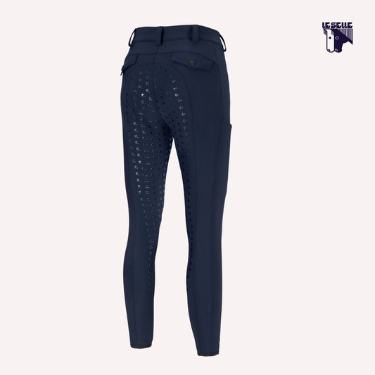 PANTALONI PIKEUR ROMY - BLU