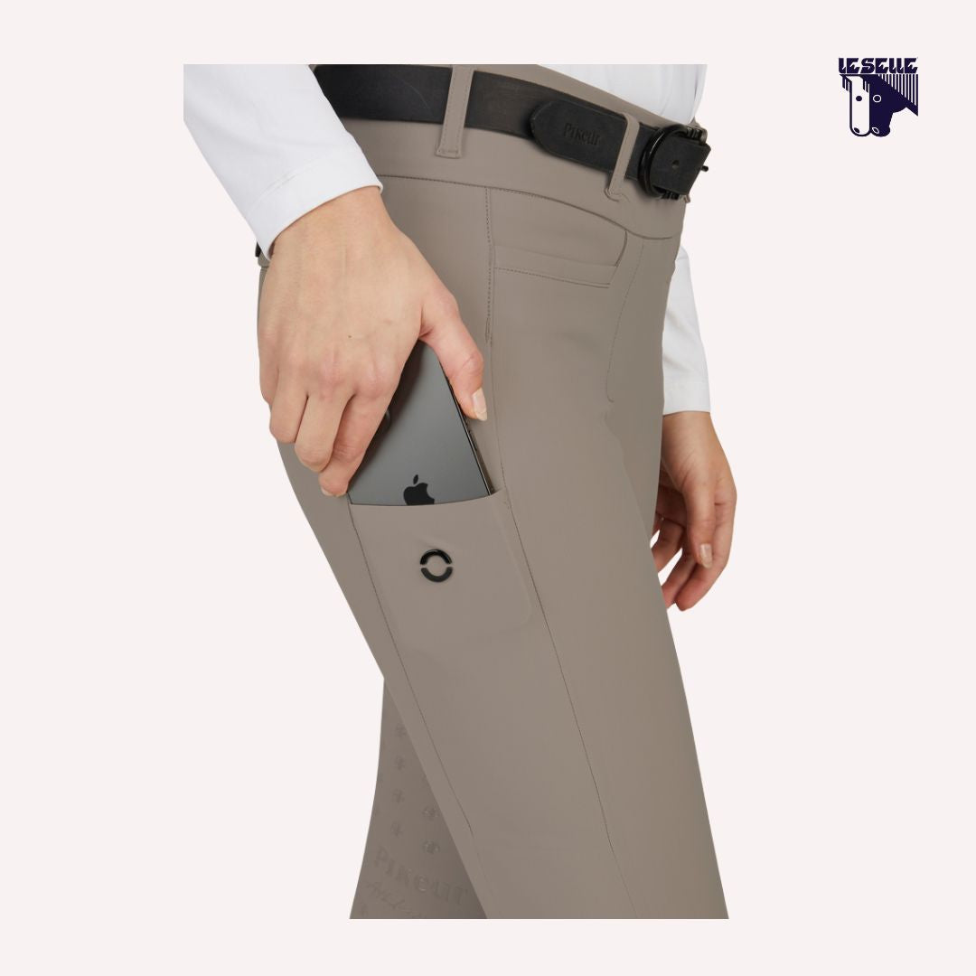 LEGGINGS PIKEUR LINN - BEIGE SCURO