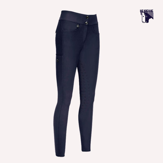 PANTALONI PIKEUR "FULLGRIP" - BLU