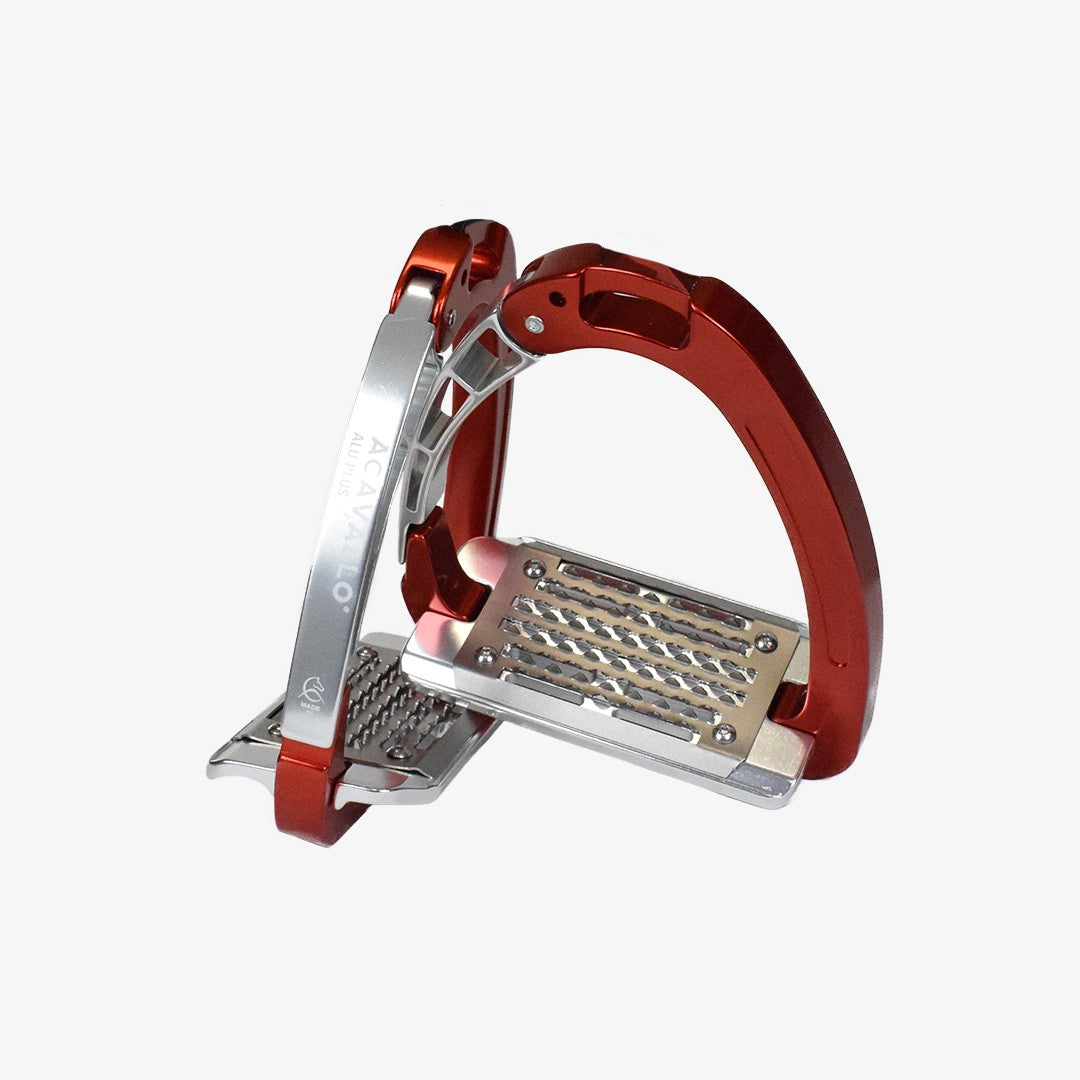 ACAVALLO ALUPLUS STIRRUPS - RED