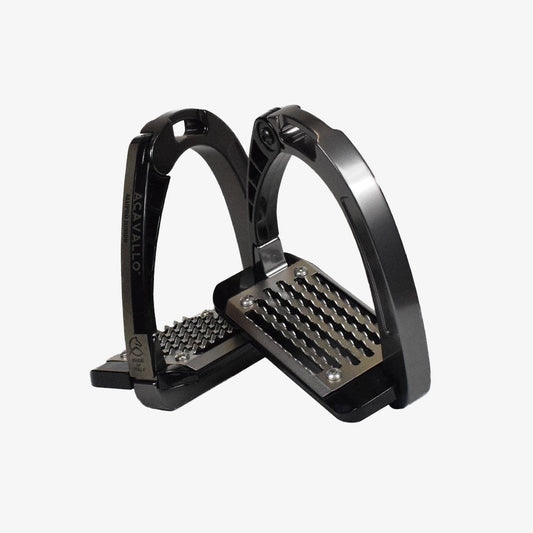 ALUPRO JUNIOR HORSE STIRRUPS - TITANIUM