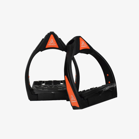 ACAVALLO FLEXIA STIRRUPS - ORANGE