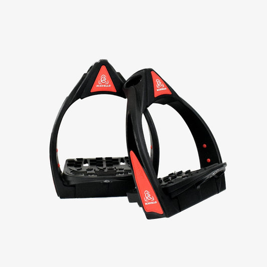 ACAVALLO FLEXIA STIRRUPS - RED