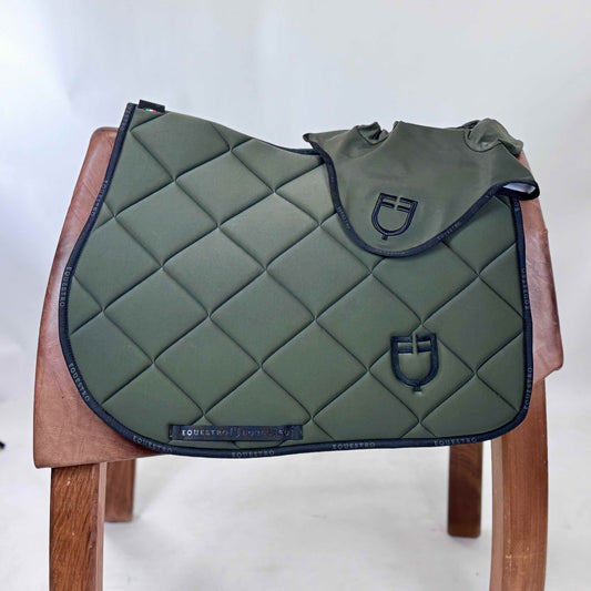 COMPLETO EQUESTRO GP - VERDE MILITARE