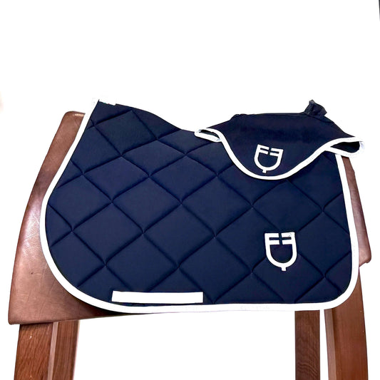 COMPLETO EQUESTRO GP - BLU/BIANCO