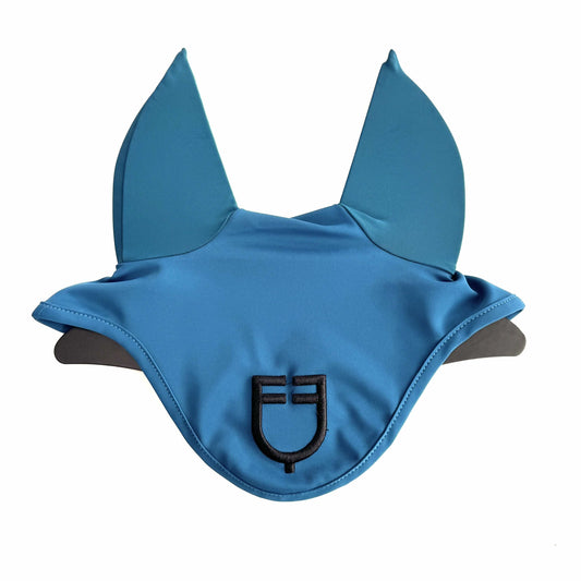 CUFFIETTA EQUESTRO SOLID - PETROLIO
