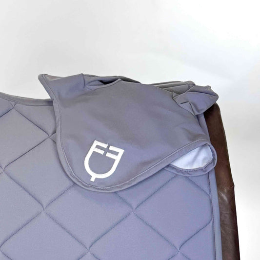 COMPLETO EQUESTRO GP - GRIGIO CHIARO E BIANCO