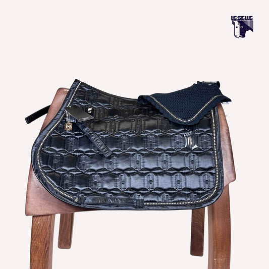 COMPLETO ESKADRON SATIN CRYSTAL - NERO