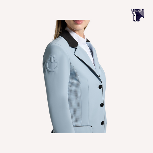 CAVALLERIA TOSCANA COMPETITION JACKET - LIGHT BLUE