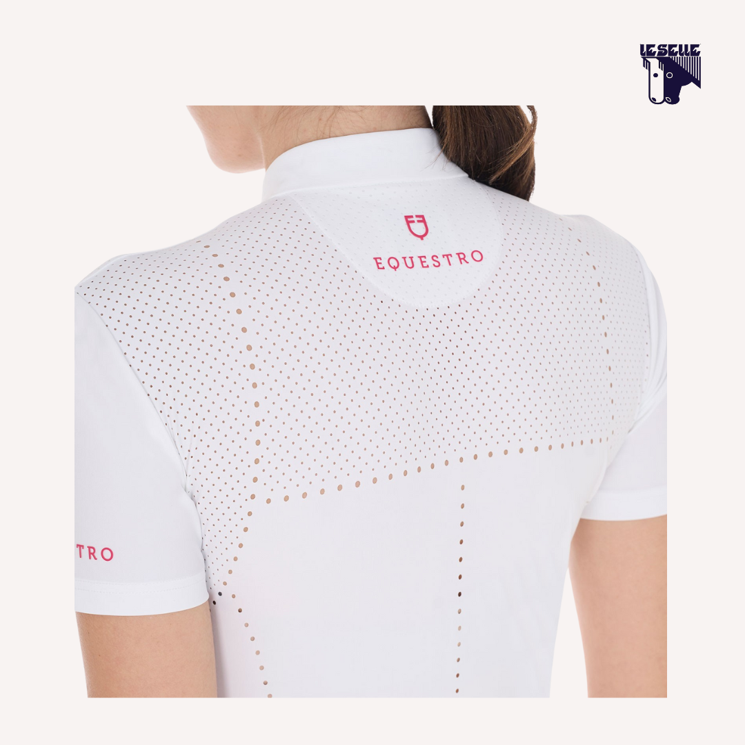 PERFORATED EQUESTRIAN COMPETITION POLO
