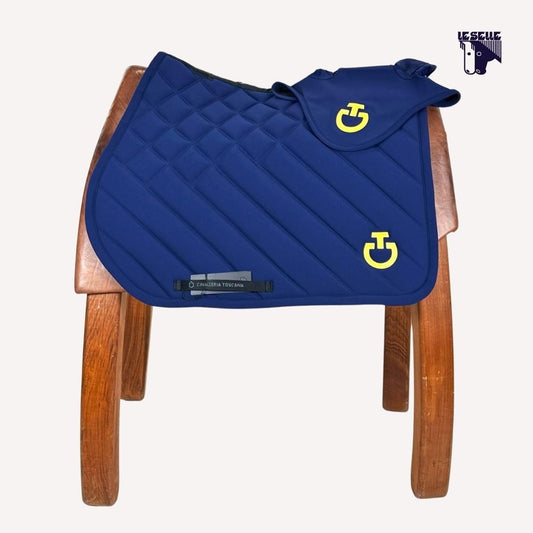 SET CT DIAMONDS & LINE QUILTED - ROYAL